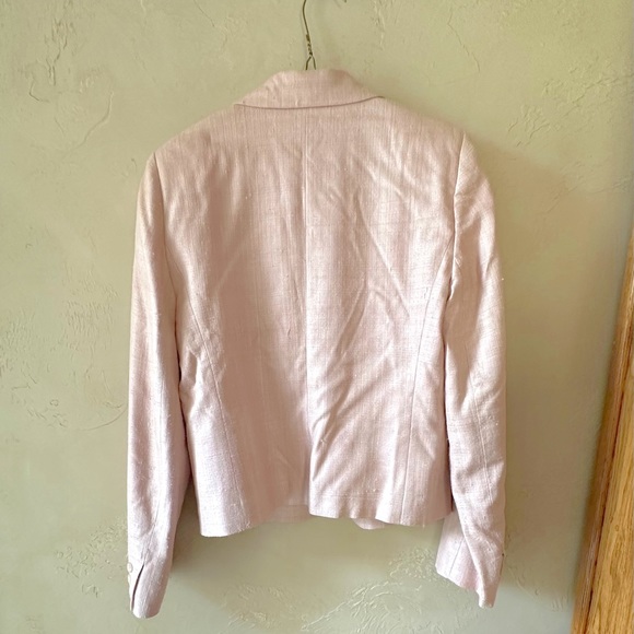 Talbots Pink Silk Blazer - Picture 2 of 7